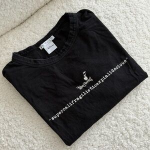 Zara Black Mary Poppins Quote Tee